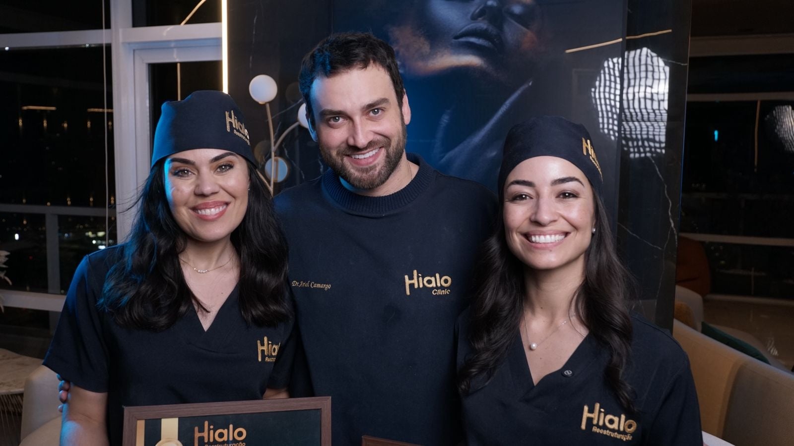 Trabalho em sala durante a formação Hialo